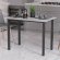 Стіл універсальний Knap Ferrum-decor 750x1400x600 Чорний метал ДСП Бетон 16 мм (FRD-106360) Стіл універсальний Knap Ferrum-decor 750x1400x600 Чорний метал ДСП Бетон 16 мм (FRD-106360)