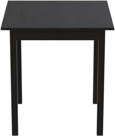 Стіл кухонний Ferrum-decor Дієго 75x80x80 Чорний ДСП Сосна Кембра 16мм (FRD-105716)