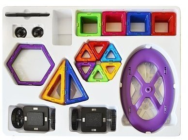 Магнитный конструктор 3-D Магникон, 98 дет. МК-98