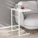 Столик приставний Террі Ferrum-decor 650x440x330 Білий метал ДСП Біле 16 мм (FRD-104655) Столик приставний Террі Ferrum-decor 650x440x330 Білий метал ДСП Біле 16 мм (FRD-104655)