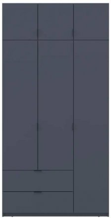 Шафа для одягу Doros Лукас Графіт 3ДСП 120х50х240 DRS-011650 (80737797) Шафа для одягу Doros Лукас Графіт 3ДСП 120х50х240 DRS-011650 (80737797)