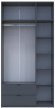 Шафа для одягу Doros Лукас Графіт 3ДСП 120х50х240 DRS-011650 (80737797) Шафа для одягу Doros Лукас Графіт 3ДСП 120х50х240 DRS-011650 (80737797)