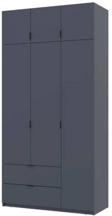 Шафа для одягу Doros Лукас Графіт 3ДСП 120х50х240 DRS-011650 (80737797) Шафа для одягу Doros Лукас Графіт 3ДСП 120х50х240 DRS-011650 (80737797)
