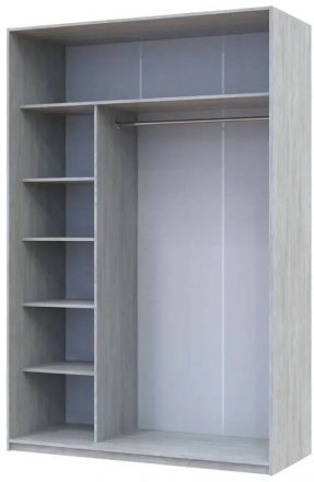 Шафа-купе Doros Сити Лайт Сосна Натти 2 ДСП 150х60х225 (DRS-011967)