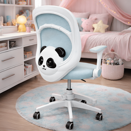 Крісло обертове дитяче з підставкою для ніг PERFECT KIDS PANDA GREEN Perfect Home Зелений (PFH-092112) Крісло обертове дитяче з підставкою для ніг PERFECT KIDS PANDA GREEN Perfect Home Зелений (PFH-092112)