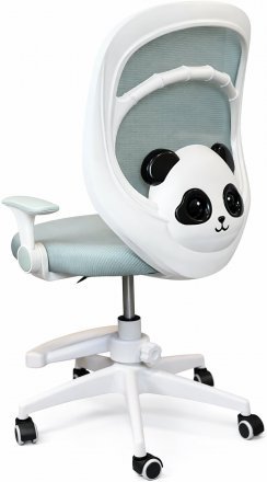 Крісло обертове дитяче з підставкою для ніг PERFECT KIDS PANDA GREEN Perfect Home Зелений (PFH-092112) Крісло обертове дитяче з підставкою для ніг PERFECT KIDS PANDA GREEN Perfect Home Зелений (PFH-092112)