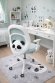 Крісло обертове дитяче з підставкою для ніг PERFECT KIDS PANDA GREEN Perfect Home Зелений (PFH-092112) Крісло обертове дитяче з підставкою для ніг PERFECT KIDS PANDA GREEN Perfect Home Зелений (PFH-092112)