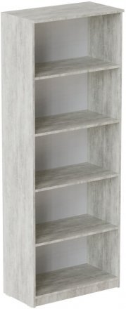 Шафа Анжело Ferrum-decor на 5 полиць 1900x700x380 ДСП Бетон 16 мм (FRD-105012)