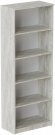 Шафа Анжело Ferrum-decor на 5 полиць 1900x700x380 ДСП Бетон 16 мм (FRD-105012)