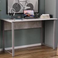 Стіл письмовий Курт Ferrum-decor 75x100x60 Сірий метал ДСП Бетон 32 мм (FRD-106620)