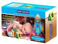 Магнітний конструктор 3D 10 дет Магнікоша MK-10 Магнітний конструктор 3D 10 дет Магнікоша MK-10