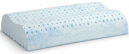 Подушка Едвайс Латекс Гель Контур 38х60х12 см Подушка Едвайс Латекс Гель Контур 38х60х12 см