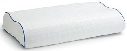 Подушка Едвайс Латекс Гель Контур 38х60х12 см Подушка Едвайс Латекс Гель Контур 38х60х12 см