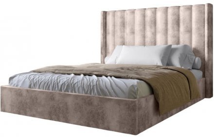 Двоспальне ліжко з підйомним механізмом LION Ніно 180x200 см SILK 402 Лотус (LION-045032)