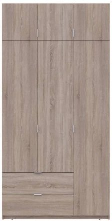 Шафа для одягу Doros Лукас Дуб Сонома 3ДСП 120х50х240 DRS-011651 (80737799) Шафа для одягу Doros Лукас Дуб Сонома 3ДСП 120х50х240 DRS-011651 (80737799)
