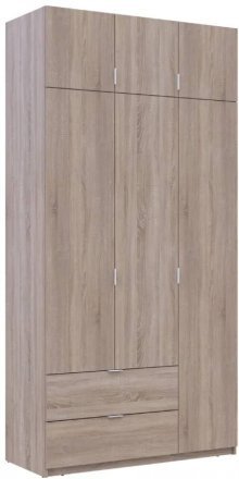 Шафа для одягу Doros Лукас Дуб Сонома 3ДСП 120х50х240 DRS-011651 (80737799) Шафа для одягу Doros Лукас Дуб Сонома 3ДСП 120х50х240 DRS-011651 (80737799)