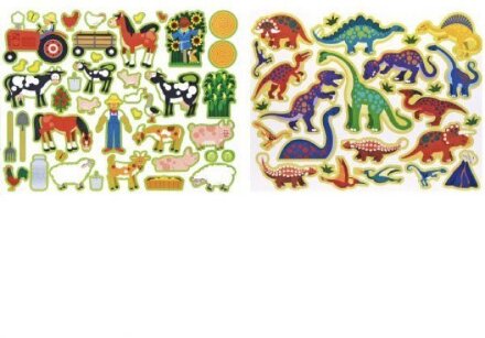 Наклейки Места обитания животных Melissa&Doug MD14196