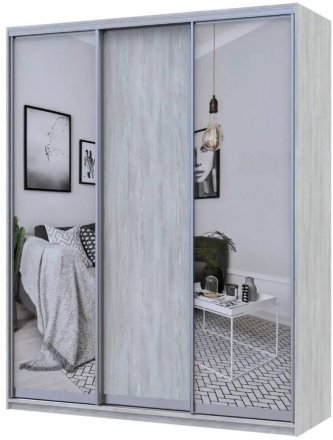 Шафа-купе Doros Сити Лайт Сосна Натти 1 ДСП / 2 дзеркала 180х60х225 (DRS-011968) Шафа-купе Doros Сити Лайт Сосна Натти 1 ДСП / 2 дзеркала 180х60х225 (DRS-011968)