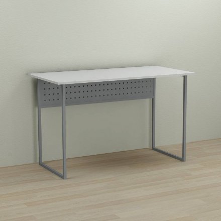 Письмовий стіл Ferrum-decor Майк 75x100x70 сірий ДСП Біле 16мм (FRD-101797) Письмовий стіл Ferrum-decor Майк 75x100x70 сірий ДСП Біле 16мм (FRD-101797)