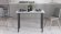 Стіл універсальний Knap Ferrum-decor 750x1000x700 Чорний метал ДСП Білий 16 мм (FRD-106362)