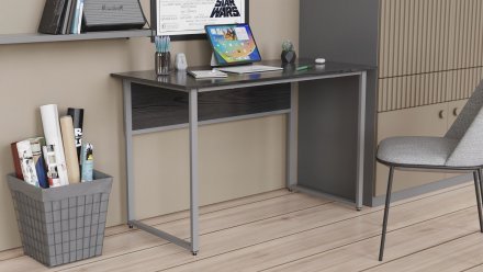 Письмовий стіл із ящиками Ferrum-decor Оскар 750x1400x600 метал Чорний ДСП Сосна Кембра 16 мм (FRD-103236)