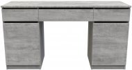 Стіл комп'ютерний Віто 2 Ferrum-decor 750x1400x500 ДСП Бетон 16 мм (FRD-104835)
