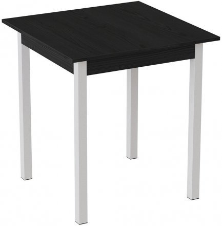 Стіл кухонний Ferrum-decor Дієго 75x90x90 Білий ДСП Сосна Кембра 16мм (FRD-105718)