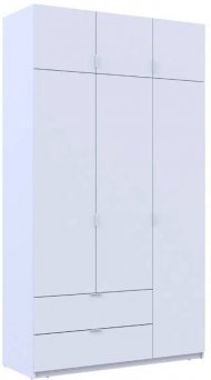 Шафа для одягу Doros Лукас Білий 3ДСП 135х50х240 DRS-011652 (80737800) Шафа для одягу Doros Лукас Білий 3ДСП 135х50х240 DRS-011652 (80737800)