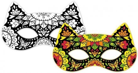 Набір для творчості Маски з олівцями J07944 Набір для творчості Маски з олівцями J07944