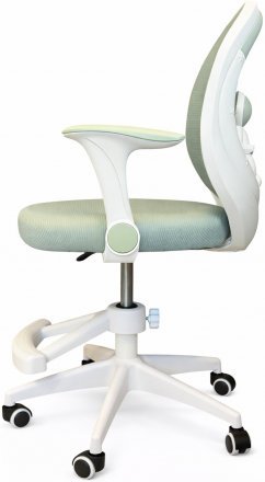 Крісло обертове дитяче з підставкою для ніг PERFECT KIDS ASTRONAUT GREEN Perfect Home Зелений (PFH-092114) Крісло обертове дитяче з підставкою для ніг PERFECT KIDS ASTRONAUT GREEN Perfect Home Зелений (PFH-092114)