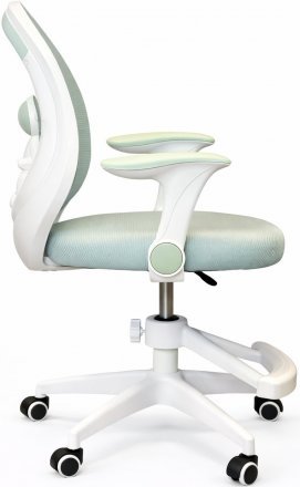 Крісло обертове дитяче з підставкою для ніг PERFECT KIDS ASTRONAUT GREEN Perfect Home Зелений (PFH-092114) Крісло обертове дитяче з підставкою для ніг PERFECT KIDS ASTRONAUT GREEN Perfect Home Зелений (PFH-092114)