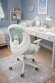 Крісло обертове дитяче з підставкою для ніг PERFECT KIDS ASTRONAUT GREEN Perfect Home Зелений (PFH-092114) Крісло обертове дитяче з підставкою для ніг PERFECT KIDS ASTRONAUT GREEN Perfect Home Зелений (PFH-092114)