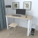 Письмовий стіл Ferrum-decor Драйв 750x1400x600 Білий метал ДСП Дуб Сонома 32 мм (FRD-103355)