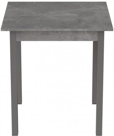 Стіл кухонний Ferrum-decor Дієго 75x80x80 Сірий ДСП Бетон 16мм (FRD-105577)