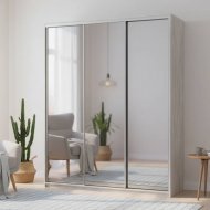 Шафа-купе Doros City Light Сосна Натти 3 Дзеркала 180х60х225 (DRS-011970)