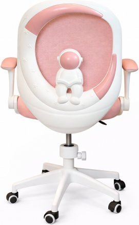 Крісло обертове дитяче з підставкою для ніг PERFECT KIDS ASTRONAUT PINK Perfect Home Рожевий (PFH-092115) Крісло обертове дитяче з підставкою для ніг PERFECT KIDS ASTRONAUT PINK Perfect Home Рожевий (PFH-092115)