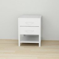 Тумба універсальна Ferrum-decor Вів'єн 2/1 50x41x40 білий ДСП Біле 16мм (FRD-104176)
