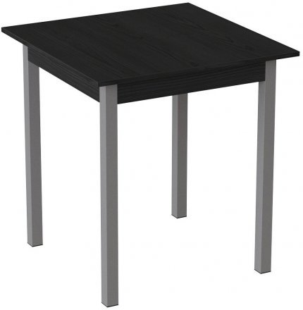 Стіл кухонний Ferrum-decor Дієго 75x90x90 Сірий ДСП Сосна Кембра 16мм (FRD-105720)