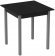 Стіл кухонний Ferrum-decor Дієго 75x90x90 Сірий ДСП Сосна Кембра 16мм (FRD-105720)