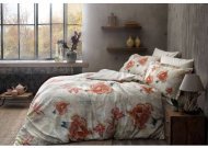 Постільна білизна сатин Digital Carly oranj оранж сімейна 2000022097581