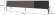 Тумба під телевізор на чорних металевих ніжках LION Грей Самоа димчастий/Дерево (LION-042529)