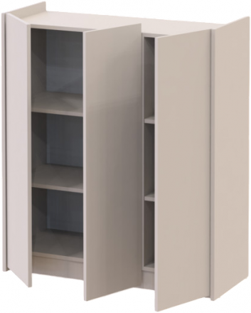 Полиці до тумби (2 шт) Doros Кассель Кашемір 61.5х34.5х1.6 (DRS-011839)