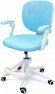 Крісло обертове дитяче з підставкою для ніг PERFECT KIDS BLUE Perfect Home Блакитний (PFH-092116)