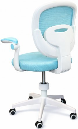Крісло обертове дитяче з підставкою для ніг PERFECT KIDS BLUE Perfect Home Блакитний (PFH-092116)