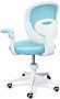 Крісло обертове дитяче з підставкою для ніг PERFECT KIDS BLUE Perfect Home Блакитний (PFH-092116)