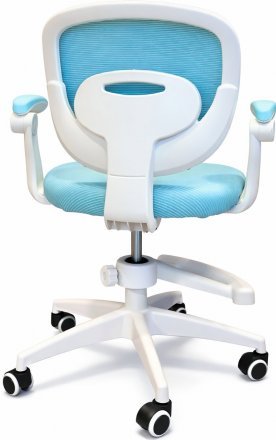 Крісло обертове дитяче з підставкою для ніг PERFECT KIDS BLUE Perfect Home Блакитний (PFH-092116)