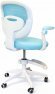 Крісло обертове дитяче з підставкою для ніг PERFECT KIDS BLUE Perfect Home Блакитний (PFH-092116)