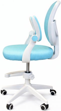 Крісло обертове дитяче з підставкою для ніг PERFECT KIDS BLUE Perfect Home Блакитний (PFH-092116)