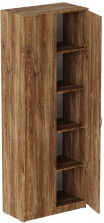 Шафа Анжело Ferrum-decor на 5 полиць 2 двері 1900x700x380 ДСП Дуб Таверна 16 мм (FRD-105018) Шафа Анжело Ferrum-decor на 5 полиць 2 двері 1900x700x380 ДСП Дуб Таверна 16 мм (FRD-105018)