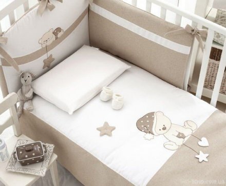 Постільний комплект Stellina бежевий 12/CP/ST/L